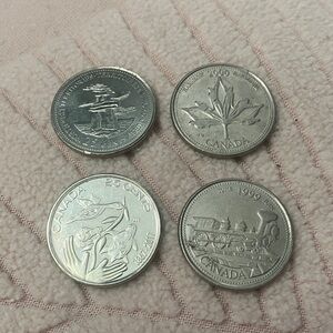Canadian Commemorative Coins Set